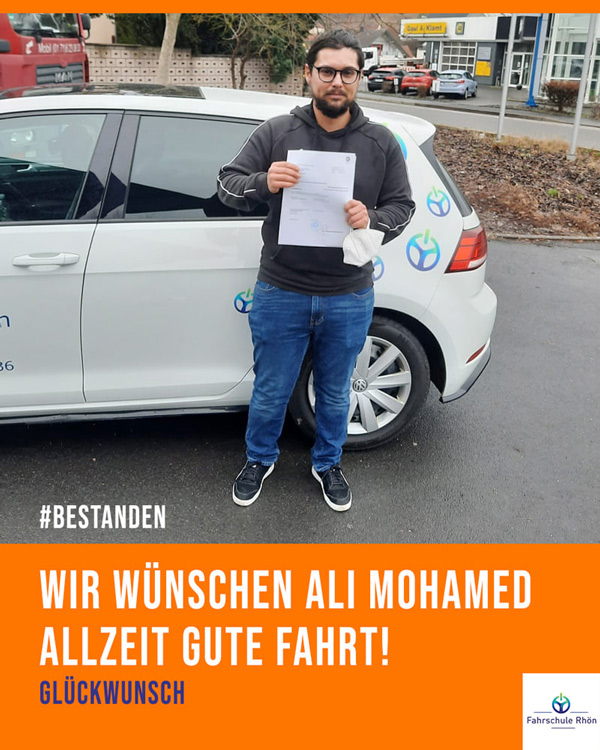  Ali Mohamed Führerschein